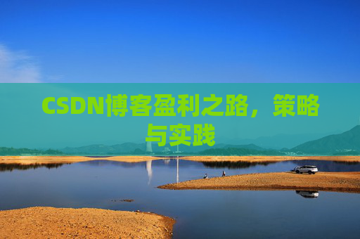 CSDN博客盈利之路，策略与实践